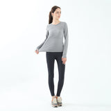 CRZ YOGA Womens Seamless Workout Long Sleeve Shirts Quick Dry Gym Athletic Tops Breathable Running Yoga T-Shirts